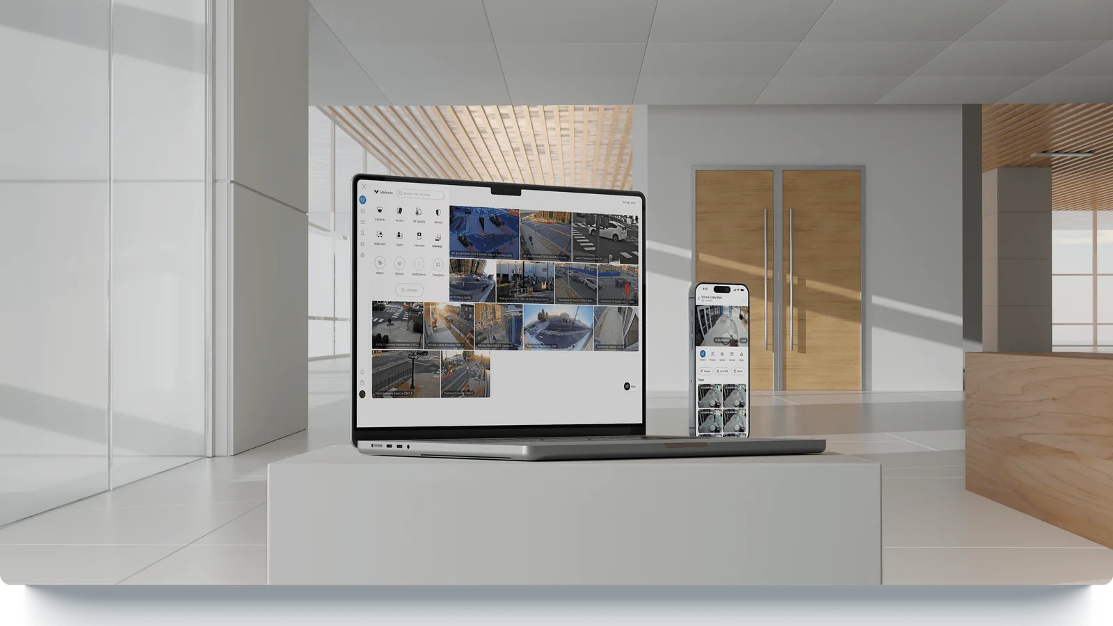 Verkada Command platform with integrated cameras, access control, sensors and alarms Verkada Command platform with integrated cameras, access control, sensors and alarms